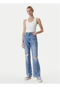 Guess Jeansy W6RA33 D3Y0U Niebieski Straight Fit. Kolor: niebieski #4