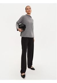 Max Mara Leisure - Weekend Max Mara Sweter Fanfara 2426366178 Szary Relaxed Fit. Kolor: szary. Materiał: wełna #6