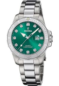 Zegarek Festina Zegarek damski Festina F20503-7 CYRKONIE srebrny. Kolor: srebrny #1