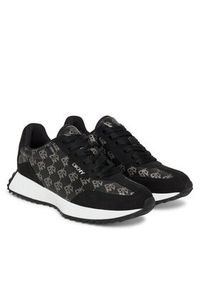 DKNY Sneakersy Naples K3522140 Czarny. Kolor: czarny. Materiał: materiał #4