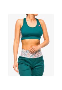OCUN - Stanik sportowy Ocun Misty Bra. Kolor: zielony