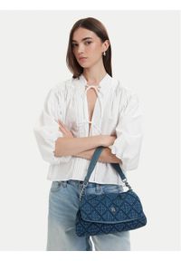 TOMMY HILFIGER - Tommy Hilfiger Torebka Th Feminine Shoulder Bag Denim AW0AW18865 Niebieski. Kolor: niebieski #1