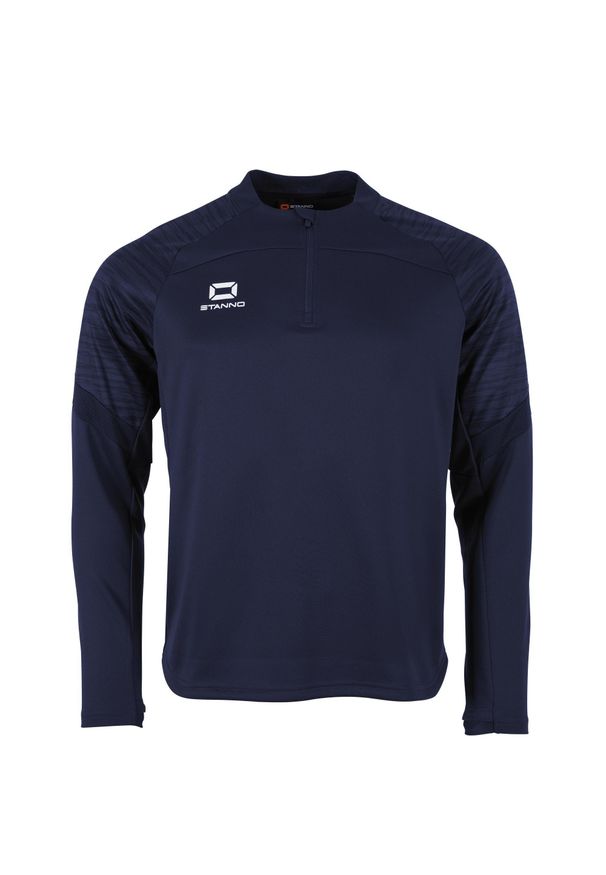 STANNO - Bluza dresowa 1/4 zip Stanno Bolt. Kolor: niebieski. Materiał: dresówka