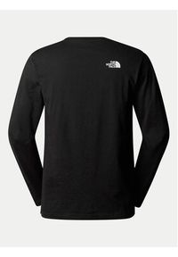 The North Face Longsleeve Simple Dome NF0A87QN Czarny Regular Fit. Kolor: czarny. Materiał: bawełna. Długość rękawa: długi rękaw #7