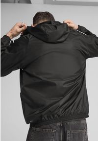 Puma - Męska wiatrówka PUMA Sport PUMA Black. Kolor: czarny
