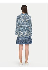 JDY Sukienka koszulowa Anna 15325610 Niebieski Regular Fit. Kolor: niebieski. Materiał: bawełna. Typ sukienki: koszulowe #2
