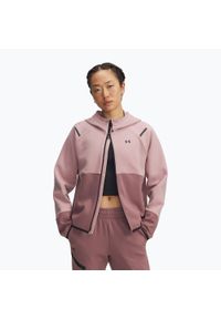 Bluza Under Armour Unstoppable Fleece HZ. Kolor: różowy. Sport: fitness #1