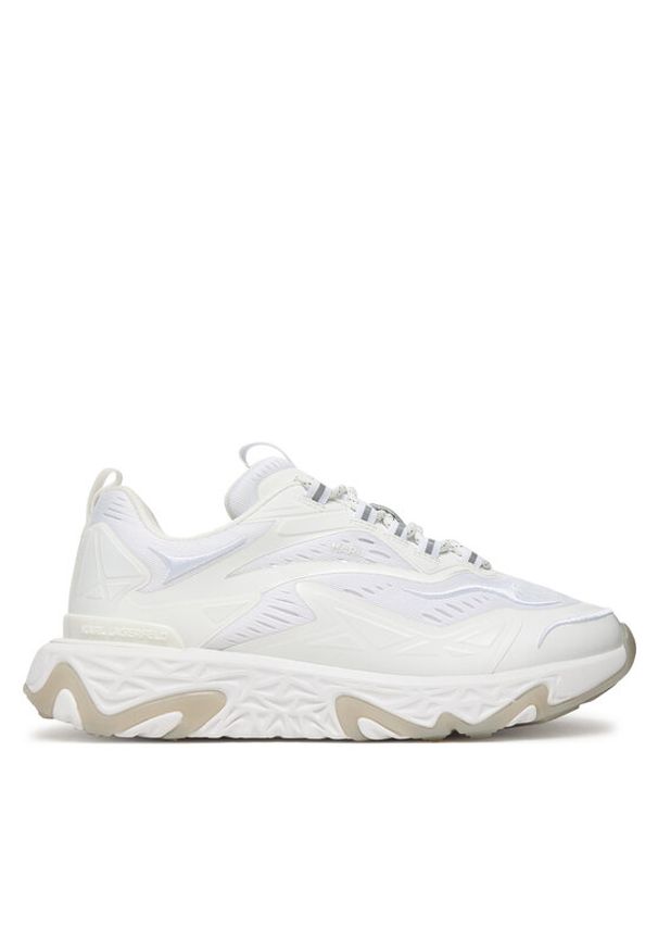 Karl Lagerfeld - KARL LAGERFELD Sneakersy Blaze KL62422 Biały. Kolor: biały. Materiał: materiał