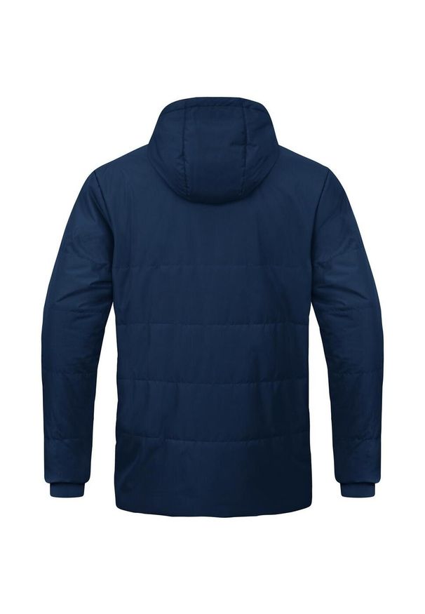 Kurtka puchowa Jako Coach Team. Kolor: niebieski. Materiał: puch