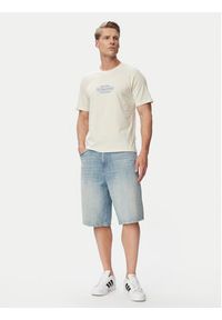 Jack & Jones T-Shirt Cassis 12295049 Kremowy Regular Fit. Kolor: kremowy. Materiał: bawełna #5