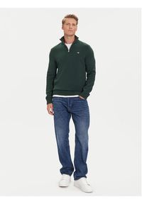 GANT - Gant Sweter 8030170 Zielony Regular Fit. Kolor: zielony. Materiał: bawełna #5