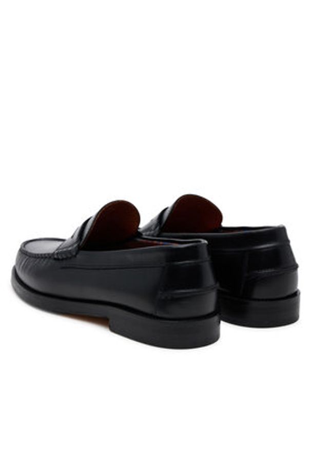 Naked Wolfe Mokasyny Riviera Czarny. Kolor: czarny. Materiał: skóra