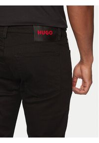 Hugo - HUGO Jeansy 50522145 Czarny Extra Slim Fit. Kolor: czarny #4