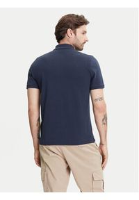 Moose Knuckles Polo Everett M34MT712G Granatowy Regular Fit. Typ kołnierza: polo. Kolor: niebieski. Materiał: bawełna #3