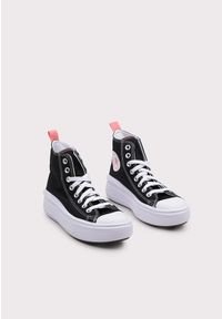 Tenisówki Converse Model Ctas Move Hi Kolor Czarny. Kolor: czarny. Materiał: tkanina