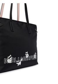 Karl Lagerfeld - KARL LAGERFELD Torebka B3W30351 Czarny. Kolor: czarny. Materiał: skórzane #3