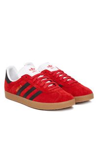 Adidas - adidas Sneakersy Gazelle IH9634 Czerwony. Kolor: czerwony. Materiał: skóra, zamsz. Model: Adidas Gazelle #2