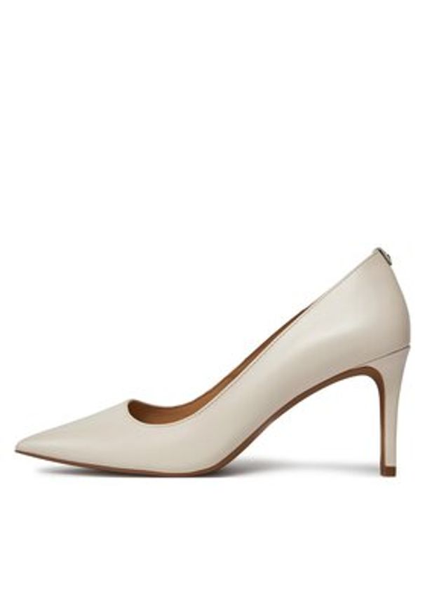 MICHAEL Michael Kors Szpilki Alina Flex Pump 40F2HNMP2L Écru. Kolor: kremowy. Materiał: skóra. Obcas: na szpilce