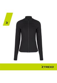 TREXO - Bluza damska Trexo Trexi Blouse. Kolor: czarny. Sport: fitness #2