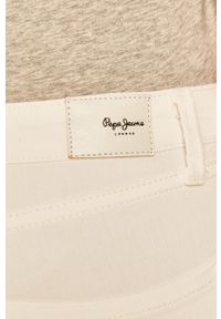 Pepe Jeans - Jeansy Regent. Kolor: biały