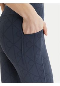 Calvin Klein Performance Legginsy LVGWS6L645 Granatowy Slim Fit. Kolor: niebieski. Materiał: syntetyk #5