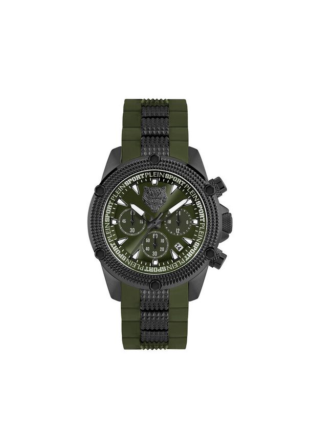 Zegarek Plein Sport. Kolor: czarny. Styl: sportowy