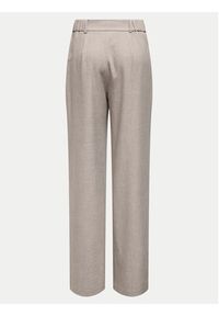 only - ONLY Spodnie materiałowe Linda 15336761 Beżowy Straight Fit. Kolor: beżowy. Materiał: syntetyk #2