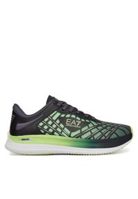 EA7 Emporio Armani Sneakersy X8X243 XK440 R983 Granatowy. Kolor: niebieski. Materiał: materiał