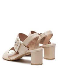 Caprice Sandały 9-28306-42 Écru. Kolor: kremowy. Materiał: skóra #2