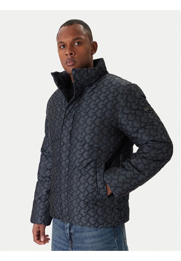 Guess Kurtka zimowa M5BL2M W2232 Szary Regular Fit. Kolor: szary. Materiał: syntetyk. Sezon: zima