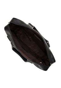 Wittchen - Męska torba na laptopa 15,6” skórzana z wypukłymi kieszeniami czarna. Kolor: czarny. Materiał: skóra. Styl: casual, elegancki #2