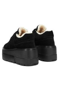 Badura Sneakersy CASI-01W1-006 Czarny. Kolor: czarny. Materiał: zamsz, skóra #7