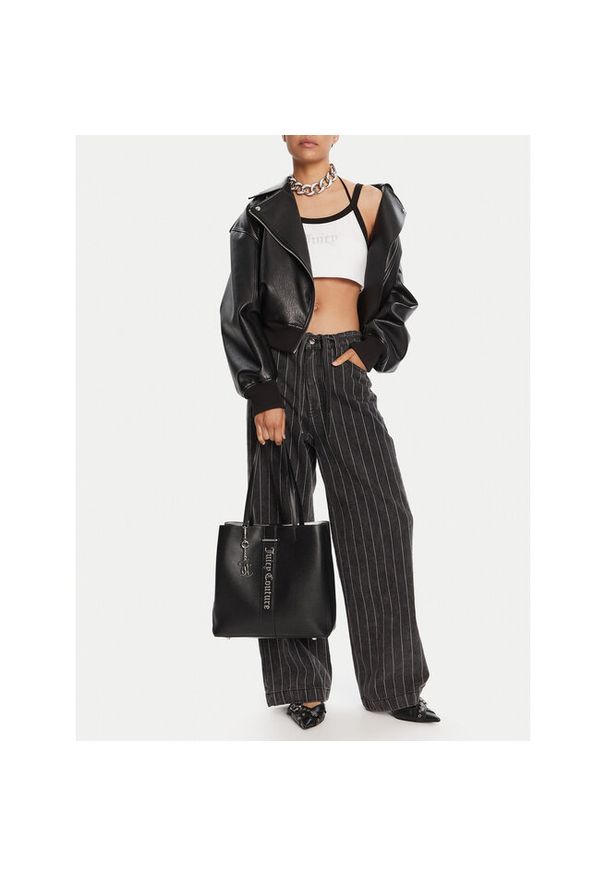 Torebka Juicy Couture. Kolor: czarny