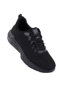 Big-Star - Półbuty sportowe męskie czarne Big Star TT174145. Kolor: czarny. Materiał: tkanina. Sport: turystyka piesza #1