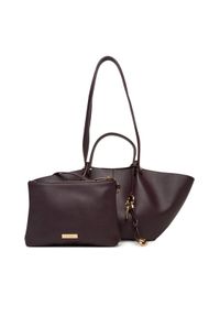 Aldo Torebka Meava 14141598 Bordowy. Kolor: czerwony. Materiał: skórzane
