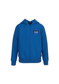 Bluza Bawełniana z kapturem LEGO Ninjago dla dzieci STORM 100. Typ kołnierza: kaptur. Kolor: niebieski. Materiał: bawełna