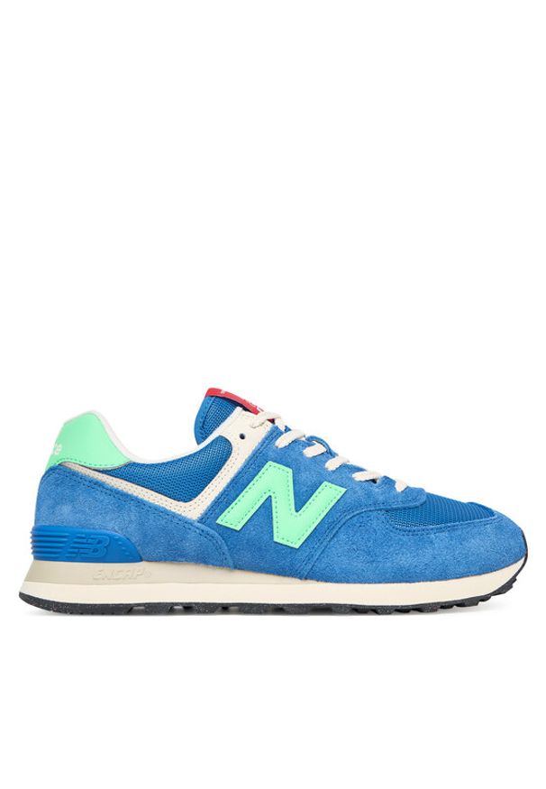 New Balance Sneakersy U574BSC M Niebieski. Kolor: niebieski. Materiał: zamsz, skóra. Model: New Balance 574
