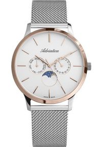 Zegarek Adriatica Zegarek męski Adriatica A1274.R113QF srebrny. Kolor: srebrny #1