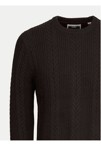 Jack & Jones - Jack&Jones Sweter 12261436 Czarny Regular Fit. Kolor: czarny. Materiał: bawełna #8