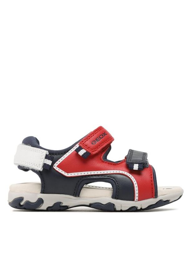 Geox Sandały B Sandal Flaffee Boy B3559A08515C7217 S Czerwony. Kolor: czerwony