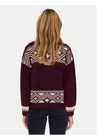 only - ONLY Golf Victoria 15321179 Fioletowy Regular Fit. Typ kołnierza: golf. Kolor: fioletowy. Materiał: syntetyk #5