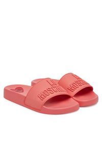 Love Moschino - LOVE MOSCHINO Klapki JA28052G0MI15502 Koralowy. Kolor: pomarańczowy. Materiał: syntetyk #2