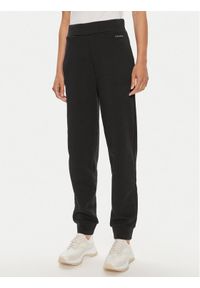 Calvin Klein Spodnie dresowe Nano Logo K20K207214 Czarny Relaxed Fit. Kolor: czarny. Materiał: bawełna #1