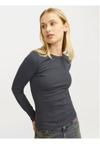 JJXX Bluzka Freya 12200404 Szary Stretch Fit. Kolor: szary. Materiał: bawełna