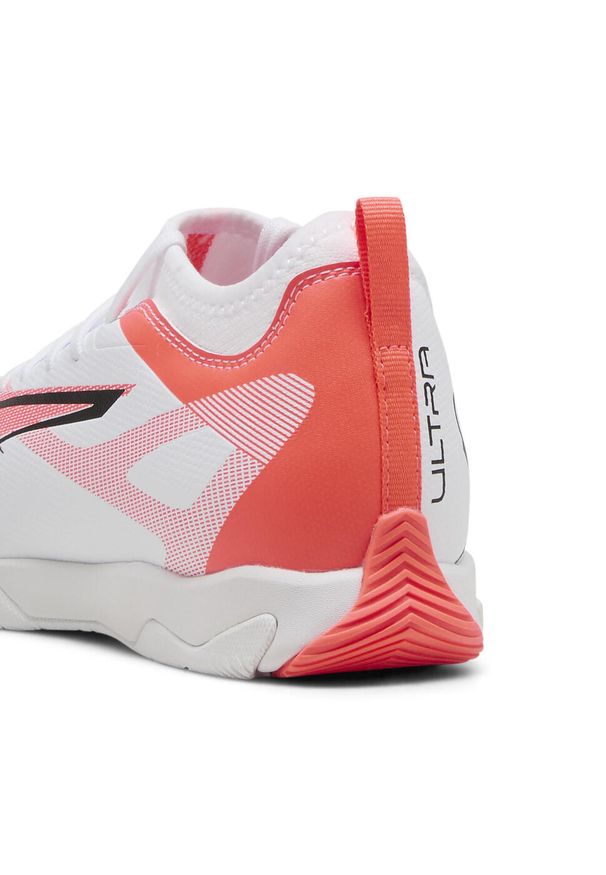 Puma - Młodzieżowe buty piłkarskie ULTRA 5 MATCH IT, średnia wysokość PUMA. Kolor: czerwony, biały, wielokolorowy, czarny. Materiał: guma. Szerokość cholewki: normalna. Sport: piłka nożna