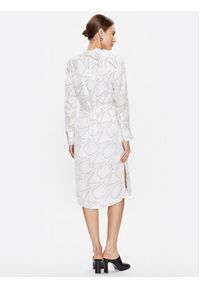 Calvin Klein Sukienka koszulowa K20K205509 Biały Regular Fit. Kolor: biały. Materiał: wiskoza. Typ sukienki: koszulowe #3