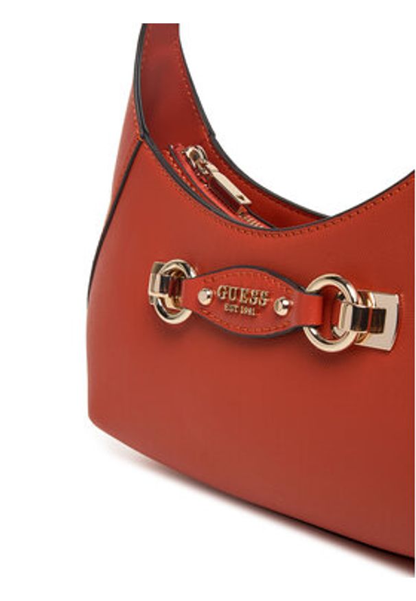 Guess Torebka Mimina HWBG80 15180 Pomarańczowy. Kolor: pomarańczowy. Materiał: skórzane