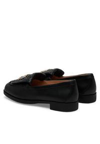 Love Moschino - LOVE MOSCHINO Loafersy JA10032G1MIE0000 Czarny. Kolor: czarny. Materiał: skóra #2