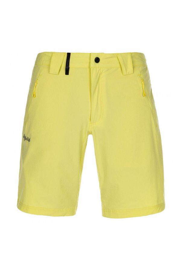 Szorty Kilpi Morton. Kolor: żółty. Materiał: nylon. Sezon: lato. Sport: turystyka piesza