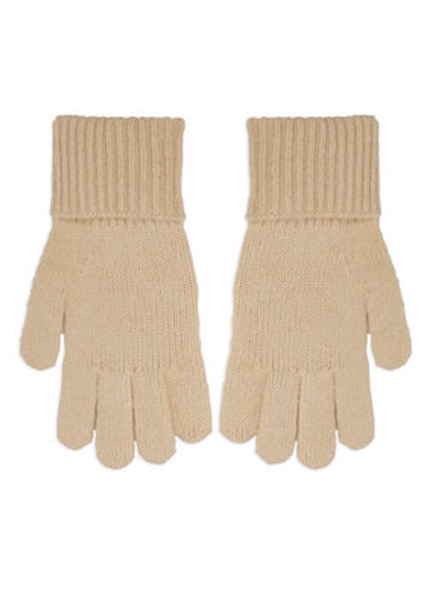 Pepe Jeans Rękawiczki Damskie PL080149 Écru. Materiał: poliester, materiał